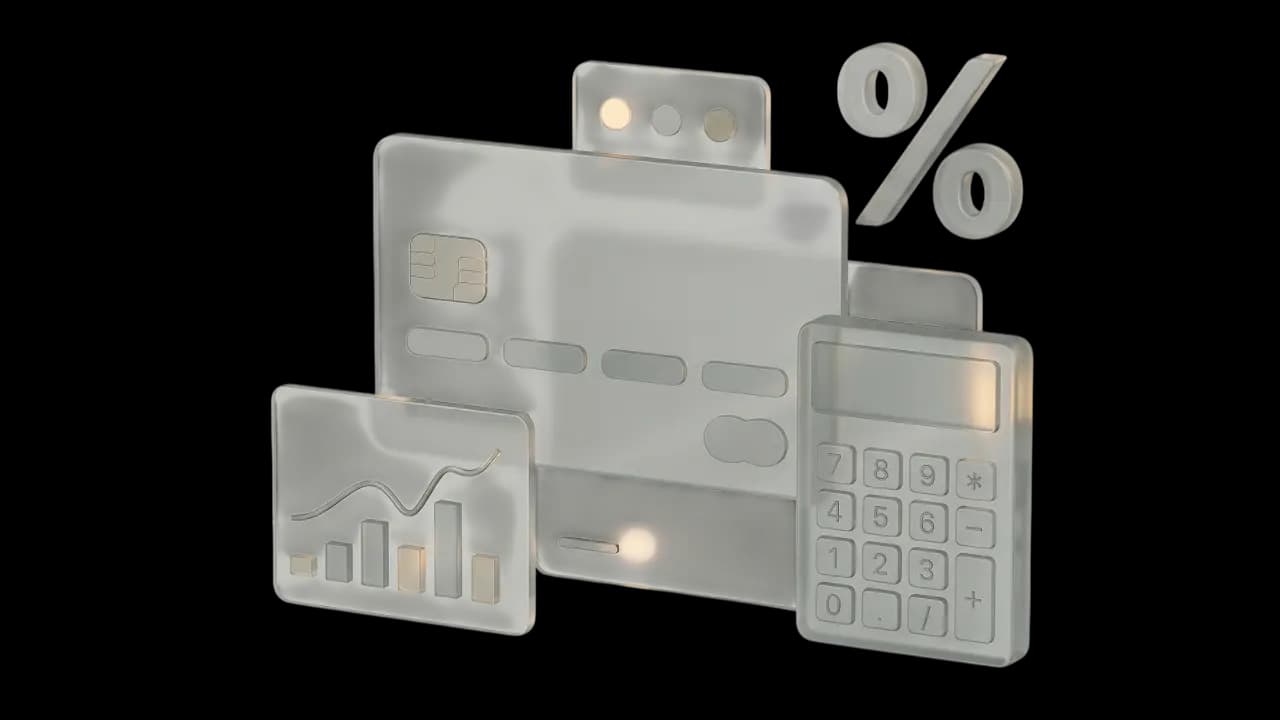 Финансовые инструменты — 3D иллюстрация